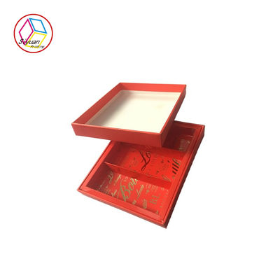 ประเทศจีน กล่องคัพเค้กกระดาษสีแดง, กล่องโปรดปรานคัพเค้กพร้อมหน้าต่างใส โรงงาน